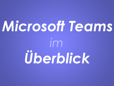 Microsoft Teams im Überblick